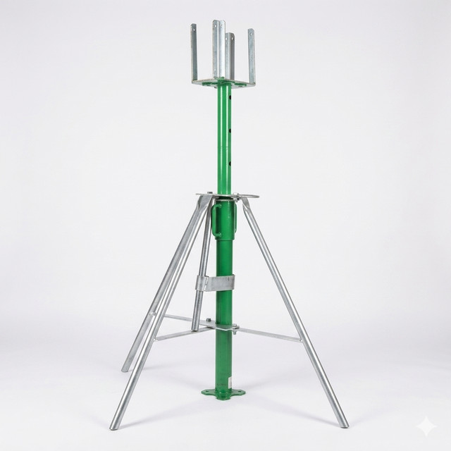 Tripod Puntal Metal Galvanizado Shoring Steel Acro Jack Prop for Hotel and High Rise Building Formwork