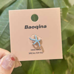 أقراط نسائية على شكل صدفة رائجة البيع، مخصصة للنساء والفتيات، مجوهرات راقية - Product Image 3