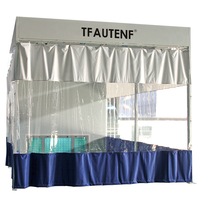 TFAUTENF Stations de préparation et de finition portables, cabine de peinture et station de préparation