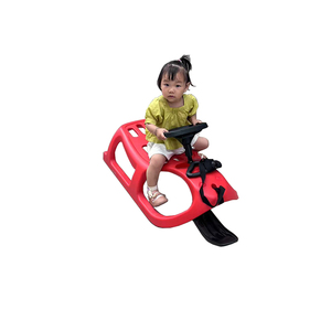 Nouveau traîneau à selle Offre Spéciale avec <span class=keywords><strong>volant</strong></span> Sports de plein air adultes enfants traîneau en plastique remorquage traîneau selle Skis - Product Image 4