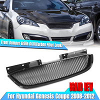 Kit de couverture de capot de grille de pare-chocs avant pour Hyundai Genesis Coupe 2008-2012
