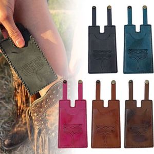 Fashion Leather <b>Wallet</b> Western Boot <b>Wallet</b> with Snap Strap Handmade Fashion Leather Credit <b>Card</b> <b>Wallets</b> for Men and Women - Product Image 1
