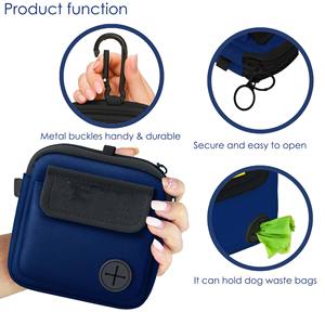 Free sample Custom Silicone Mold <b>Dog</b> <b>Treat</b> <b>Bag</b> Small Training Pouch Portable <b>Dog</b> <b>Treat</b> <b>Bag</b> for Leash With Magnetic Closure - Product Image 6