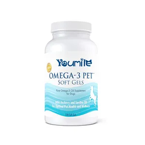 Pet Health Care Supplement Fish Oil Boost Immune System Promotes Healthy Skin And Coat Epa Dha Fish Oil Capsule For Dog Cats