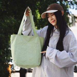 6 Colors Available Women <b>Canvas</b> <b>Bag</b> Casual <b>Large</b> Capacity Tote <b>Bag</b> Custom <b>Canvas</b> Totes - Product Image 1