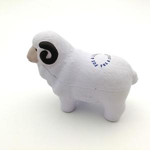 <span class=keywords><strong>Promo</strong></span> Ziege Pu Stress Reliever Ball Weiße Ziege Tier Ziege geformt Pu Schaum Pu Stress Ball Mit Logo - Product Image 4