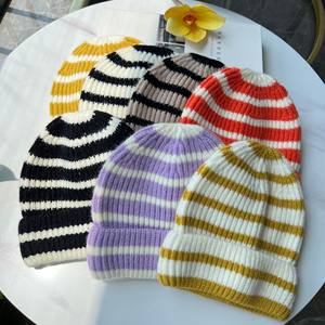 Nouveau bonnet en tricot tendance fabriqué par le fabricant, prêt à être expédié, bonnet pour l'automne et l'hiver, bonnets en tricot - Product Image 2