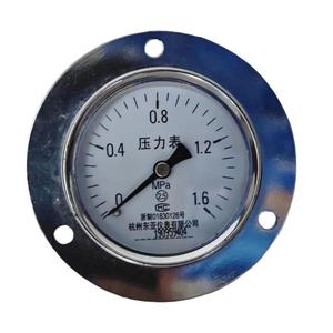 Manomètre axial Y-60ZT 0-1,6 MPa pour eau, huile et air, multi-usages, précision stable - Product Image 2