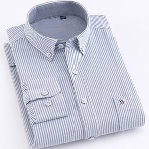 New Design Factory Langarm Business-Hemd aus reiner Baumwolle für Herren - Product Image 5