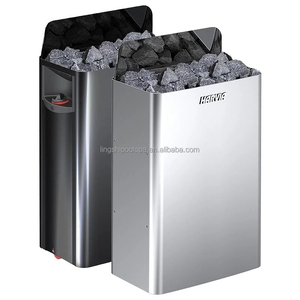 Chauffe-sauna électrique <span class=keywords><strong>Harvia</strong></span> the Wall 4,5-9 kW |   Poêle de sauna sec en acier inoxydable pour salles de sauna domestiques et commerciales - Product Image 3