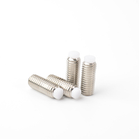 Vis à six pans creux métriques en acier inoxydable 304 avec embout en nylon POM M3-M12 pour fixation sans rayures