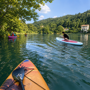 Aufblasbares Stand-up-Paddleboard 11 Fuß SUP Paddleboard Surfbrett Wassersport OEM Großhandel Maßgefertigt - Product Image 2