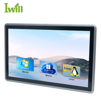 Özelleştirilmiş 21.5 inç IP65 endüstriyel monitör 10th I5 endüstriyel Panel Tablet çok direnç PC dokunmatik LCD ekran ekran stok