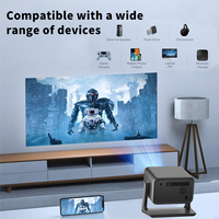 Usine 4K Full Hd TOF Auto Focus Projecteur Home Cinéma Android WIFI Smart Tv Projecteurs Extérieur Mini Portable Vidéo Proyector