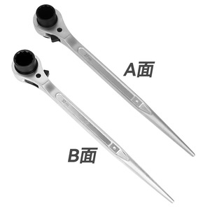 Matte Pointed Ratchet Wrench Metric 19-22 Mm Quick Release Scaffolding Tools - Product Image 3