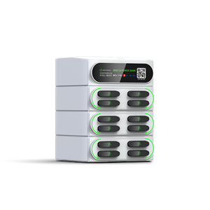 Máquinas expendedoras apilables de 12 ranuras, máquina expendedora de Banco de energía integrada con estación de carga de teléfono Pos, Powerbank para compartir - Product Image 5