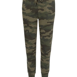 Unisex Active Bottoms Custom <b>Camouflage</b> Mid-Weight Fleece Breathable Joggers Sweatpants Elastic Pockets Printed Summer Running - Product Image 4