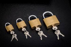 Candado de Seguridad de Latón Pintado de 20 25 30 40 50 60 70 mm, Candado de Hierro - Product Image 3