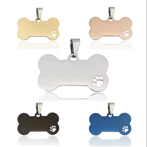 Porta AirTag JinRuiXiang in alluminio per collari per animali domestici-etichette di identificazione per animali domestici incise leggere con codice QR impermeabile - Product Image 2