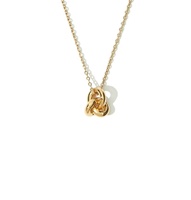 Milskye Bijoux de mode pour dames Collier mini noeud en argent 925