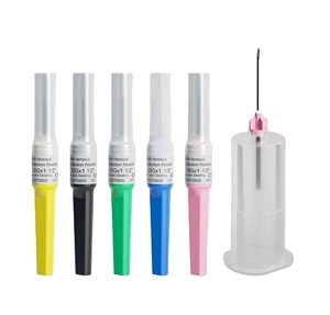 <span class=keywords><strong>Agujas</strong></span> de <span class=keywords><strong>Vacutainer</strong></span> Desechables Médicas Multicolor de 18G 20G 21G 22G 23G para Muestras Múltiples, Tipo Pluma, para Extracción de Sangre - Product Image 2