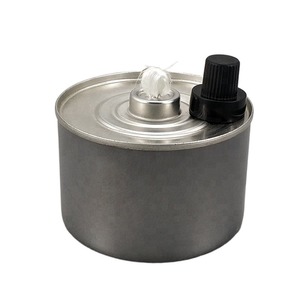 Kim loại tin container rỗng Gel chafing nhiên liệu có thể cho Methanol - Product Image 3