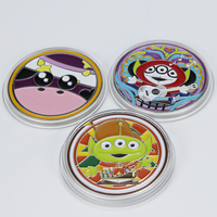 Pièce de monnaie commémorative personnalisée en métal, pièce vierge en laiton estampée pour gravure laser, pièce de monnaie vierge de type Challenge Coin