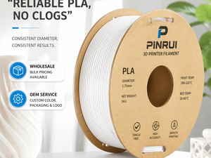 Filamento PLA Pinrui para Impresora 3D, 1.75mm, Antiobstrucciones, Moldeable a 220C, 1kg, para Bambu Lab y Prusa - Product Image 6