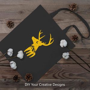 Tas Tote Kanvas Katun Polos 6oz Cocok untuk DIY, Iklan, Promosi, Hadiah, Cetak Logo Kustom, Dapat Digunakan Kembali - Product Image 6