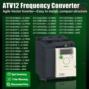 Convertisseur de fréquence neuf d'origine ATV12H037F1 100-120V 0.37KW, variateurs de fréquence série ATV12 ATV12H037F1 - Product Image 3