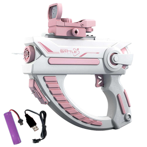 بيع بالجملة ألعاب بلاستيكية للصيف لإطلاق النار في الحديقة من الخارج بنادق للأطفال ولونين مستمرين للانبعاث الكهربائي والشاطئ - Product Image 5