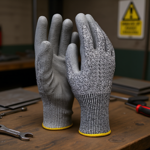Gants de travail résistants aux coupures en polyéthylène avec revêtement en polyuréthane - Product Image 3