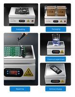 CHY BY1010 Heizstation Neue Elektronische Heizplatte Vorheizplattform 0~400 110V/220VAC 350W BGA PCB SMD Handy LCD