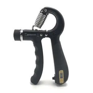 Heavy strength gripper strengthener digital adjustable hand grip with counter