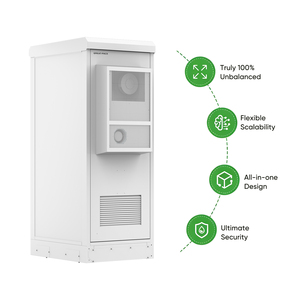 Armoire de stockage d'énergie solaire 64 kWh avec refroidissement par air pour batteries au lithium, idéale pour les applications C&I en extérieur - Product Image 3