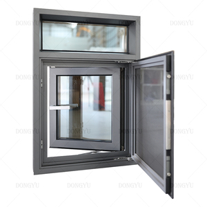 Wärme bruch flügel-und Kippfenster Energie effiziente isolierte Rahmen mit doppelter Dreifach verglasung zur Wärme isolierung - Product Image 1