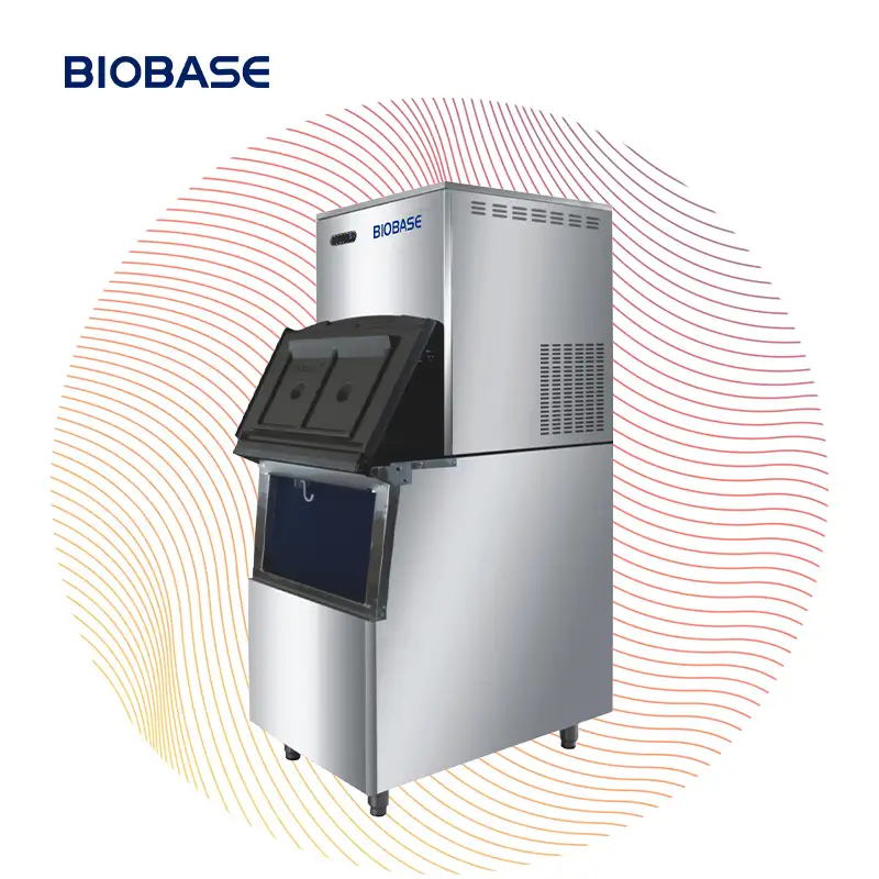 BIOBASE CHINA Split-Type Flake Bulk Eismaschine Eismaschinen Nugget Eismaschine 1 Tonne 12 Volt 500kg/24h