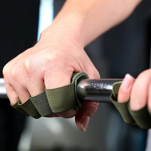 Leather <b>Training</b> <b>Gloves</b> for Gym Workout <b>Weight</b> Lifting Gymnastics Pull-ups with Grip and Palm Protection - Product Image 1