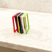 Porte-cartes de crédit/d'identité en silicone personnalisable MILAIYOU avec blocage RFID, sans fermeture, impression par transfert thermique/sérigraphie/laser, tendance