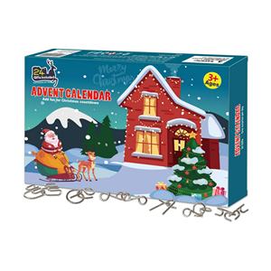 Vente flash - Boîte mystère de Noël - Compte à rebours de 24 jours - Cadeau de Noël - Calendrier de l'avent - Boîte de calendrier de l'avent - Product Image 1