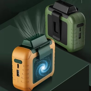 Nuevo Ventilador Portátil de Cintura, Recargable, Sin Aspas, Mini Ventilador de 3 Velocidades con Clip y Cadena, Ventilador Portátil para Usar en Exteriores - Product Image 5