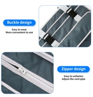 Combinaison de massage professionnelle pour drainage lymphatique, système de compression d'air corporel complet pour le spa et les soins de beauté à domicile