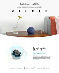 Altavoz Inteligente <span class=keywords><strong>Echo</strong></span> Dot con <span class=keywords><strong>Alexa</strong></span> para Compatibilidad con el Hogar Inteligente - Product Image 4