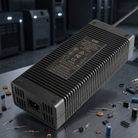 Adaptor AC/DC 495W 15V 33A Daya Tinggi dengan Perlindungan OTP Bersertifikasi ETL/FCC/CE/UKCA/PSE untuk Workstation