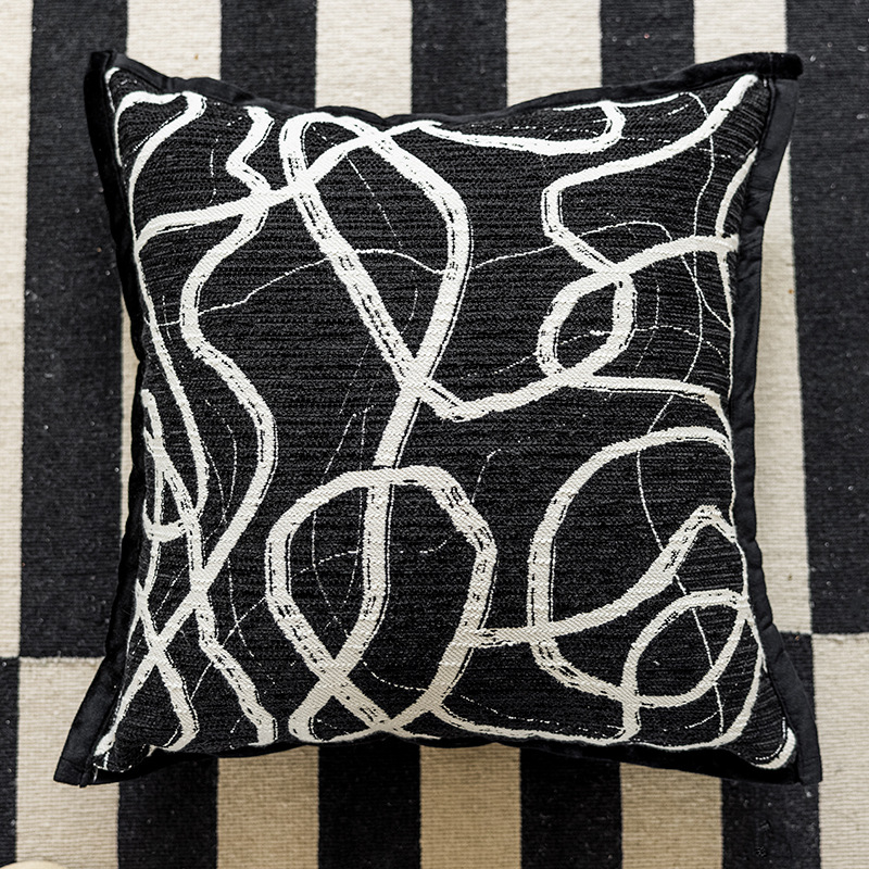 Lignes noires et blanches