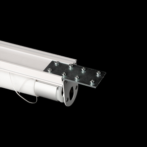 Système de rail pour stores romains à double commande, options manuelles et motorisées, électriques intelligentes - Product Image 4