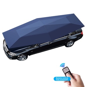 Sunny Kinte SK425 Waterproof Remote Control Fully-<b>Automatic</b> Oxford Cloth No Handle Car <b>Umbrella</b> Custom Logo Foldable Sunshade - Product Image 1