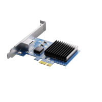 Kartu Jaringan Ethernet Berkabel PCIe 4.0-1X 10G RJ45 1 Port Internal Realtek8127(PXE) Merek Netral TXA401 Stok Server