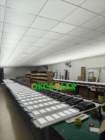 Réverbère solaire tout-en-un 60W 80W 100W 120W 150W 200W IOT Smart Internet avec puce LED SMD5050 et DALI D4I