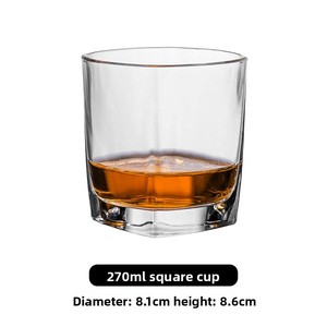 Bán Buôn Sáng Tạo Khắc Rượu Vang Đá Bắn Thủy Tinh 101-200Ml Công Suất Tùy Chỉnh Hình Dạng Đảng Hộp Quà Tặng - Product Image 6